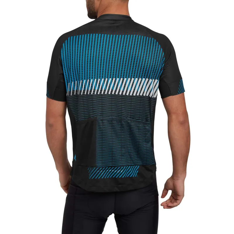 Altura Club Short Sleeve Jersey Black/Blue-4